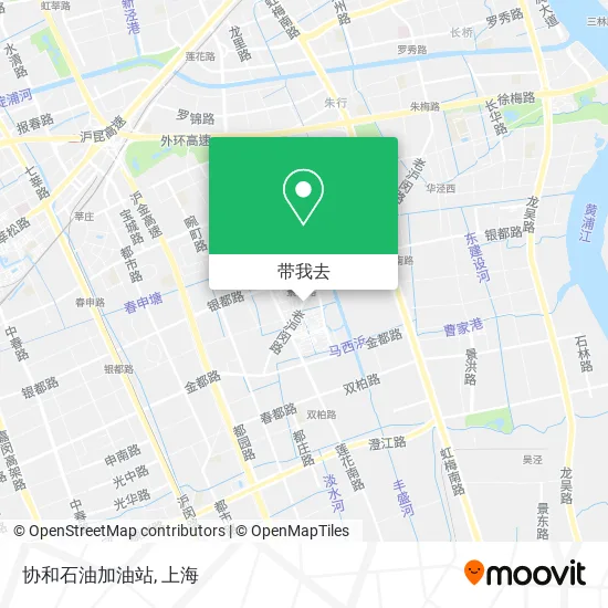 协和石油加油站地图