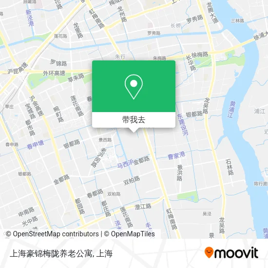 上海豪锦梅陇养老公寓地图