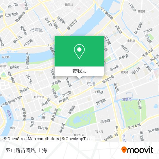 羽山路苗圃路地图
