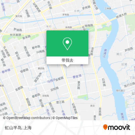 虹山半岛地图