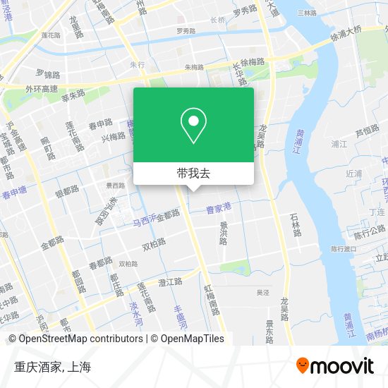 重庆酒家地图