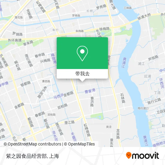 紫之园食品经营部地图