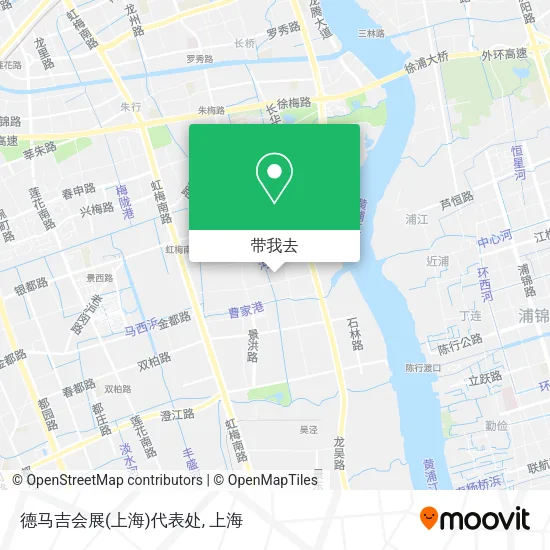 德马吉会展(上海)代表处地图