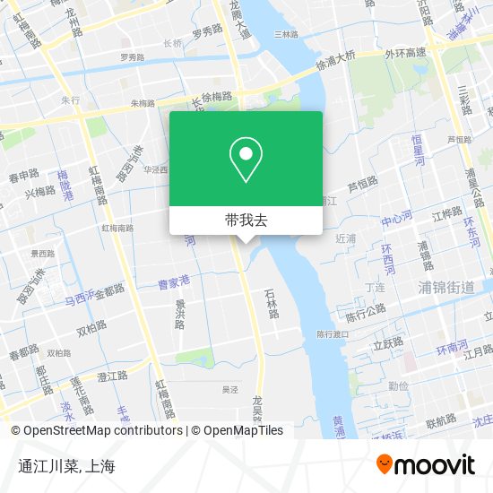 通江川菜地图