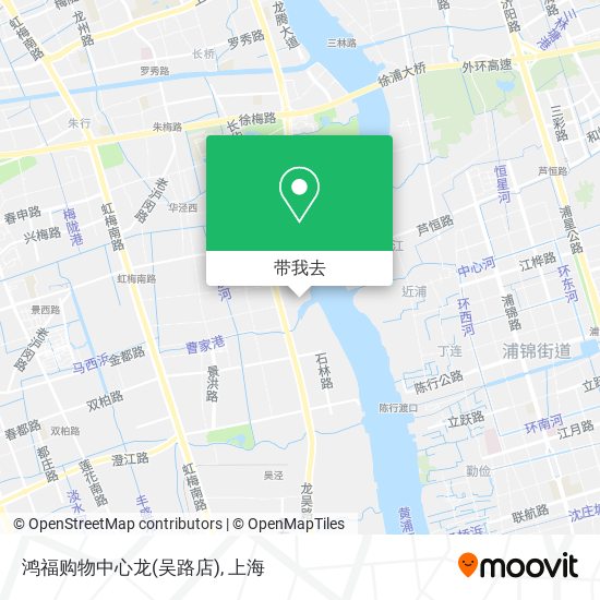 鸿福购物中心龙(吴路店)地图