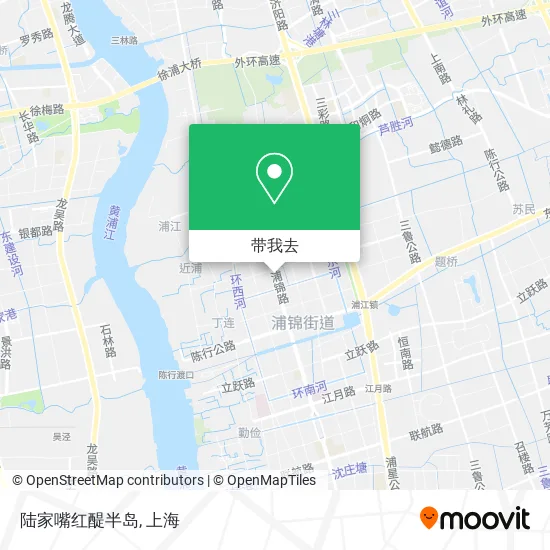 陆家嘴红醍半岛地图