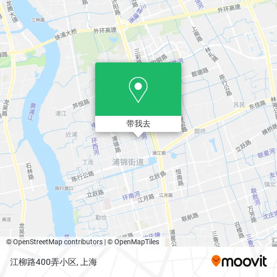 江柳路400弄小区地图