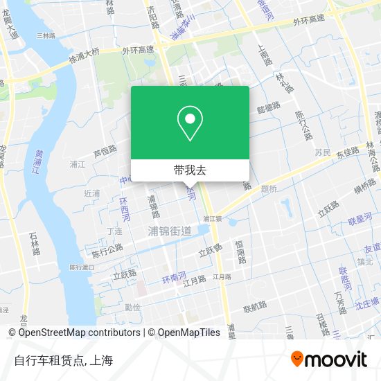 自行车租赁点地图