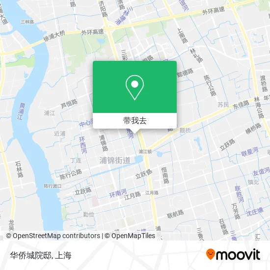 华侨城院邸地图