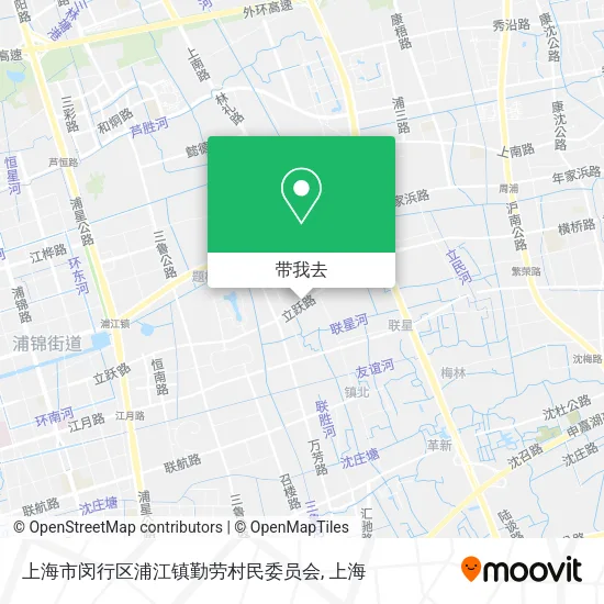 上海市闵行区浦江镇勤劳村民委员会地图