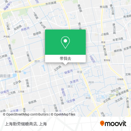 上海勤劳烟糖商店地图