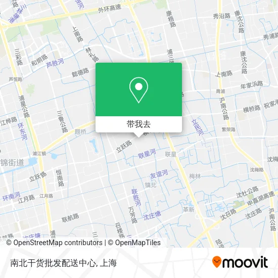 南北干货批发配送中心地图