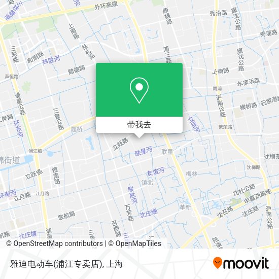 雅迪电动车(浦江专卖店)地图