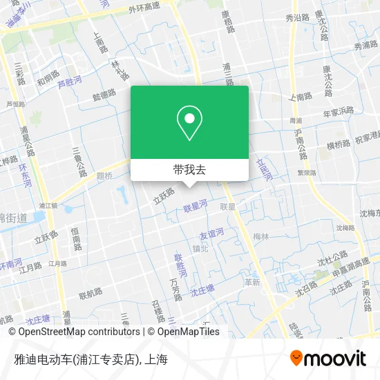 雅迪电动车(浦江专卖店)地图
