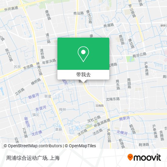 周浦综合运动广场地图