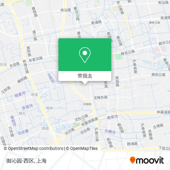 御沁园-西区地图