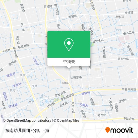 东南幼儿园御沁部地图