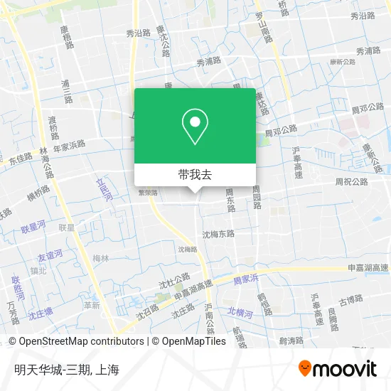 明天华城-三期地图