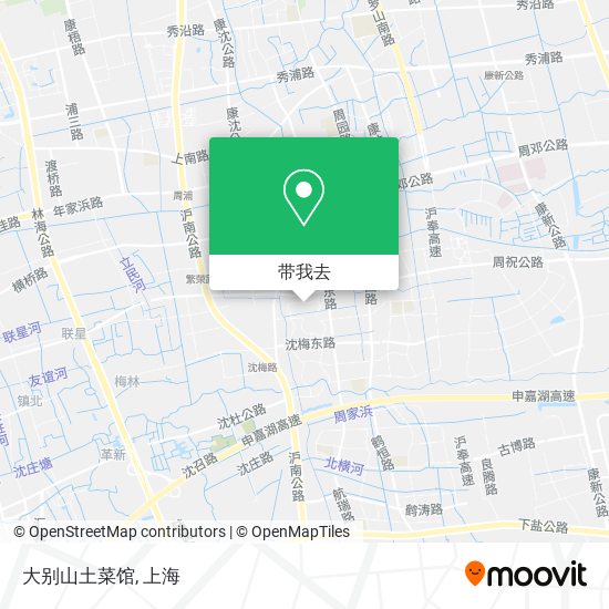 大别山土菜馆地图