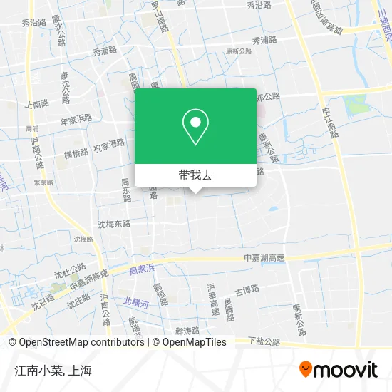江南小菜地图