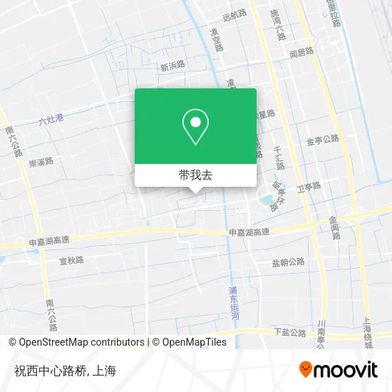 祝西中心路桥地图