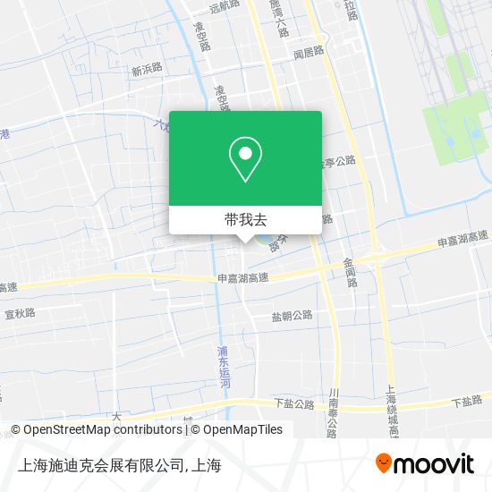 上海施迪克会展有限公司地图
