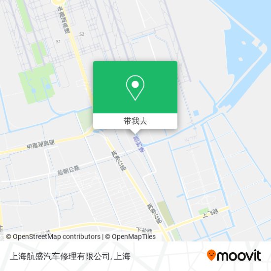 上海航盛汽车修理有限公司地图