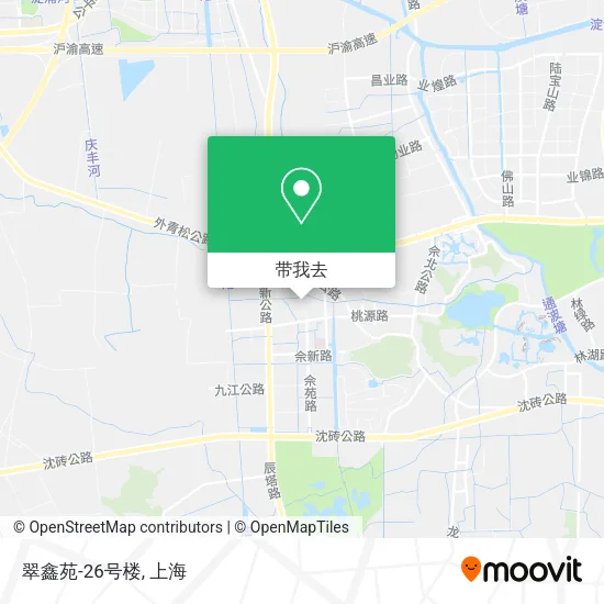 翠鑫苑-26号楼地图