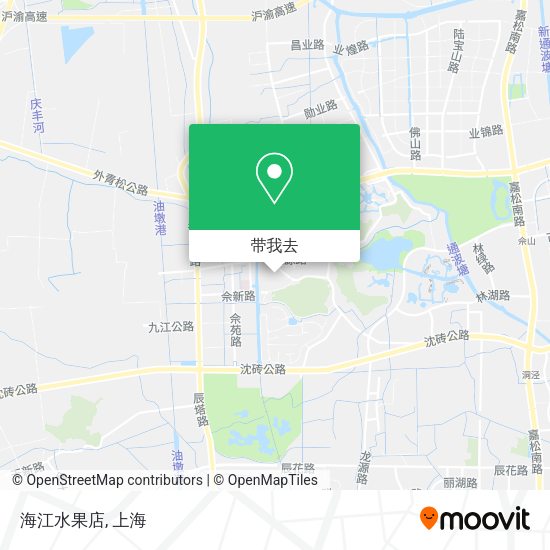 海江水果店地图