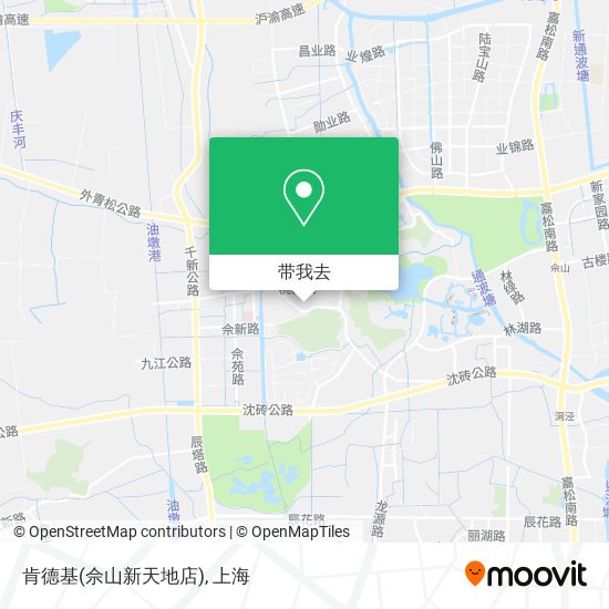 肯德基(佘山新天地店)地图