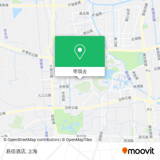 易佰酒店地图