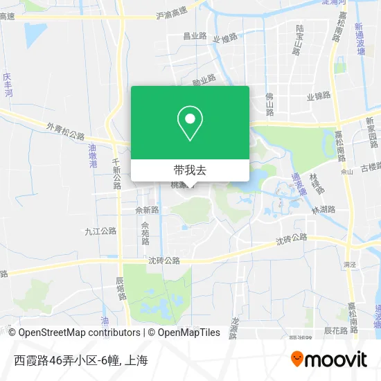 西霞路46弄小区-6幢地图