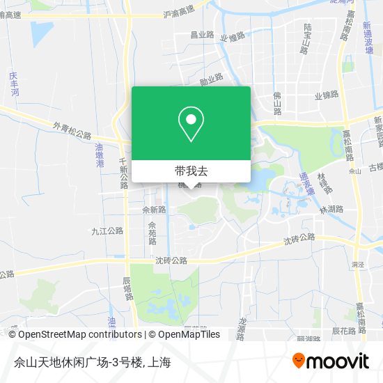 佘山天地休闲广场-3号楼地图