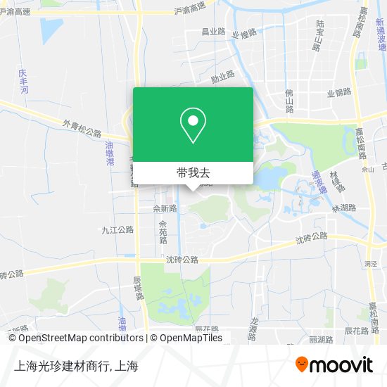 上海光珍建材商行地图