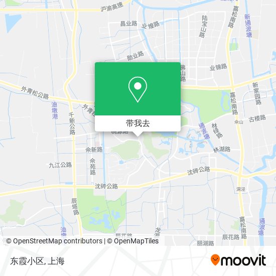 东霞小区地图