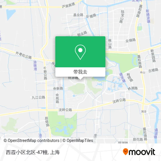 西霞小区北区-47幢地图