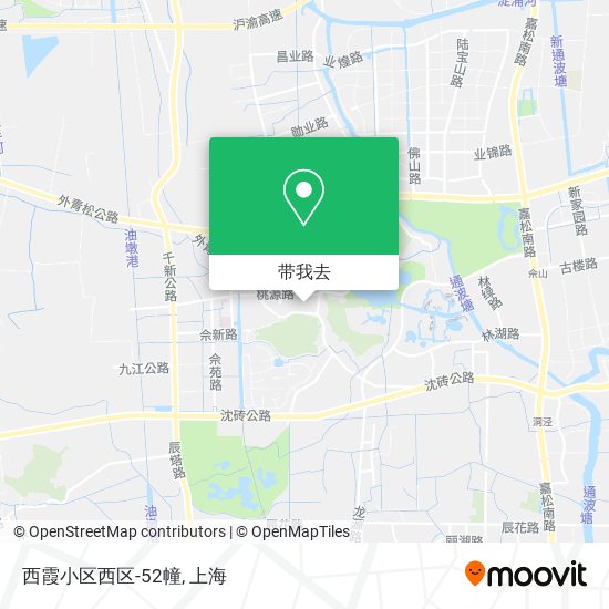 西霞小区西区-52幢地图