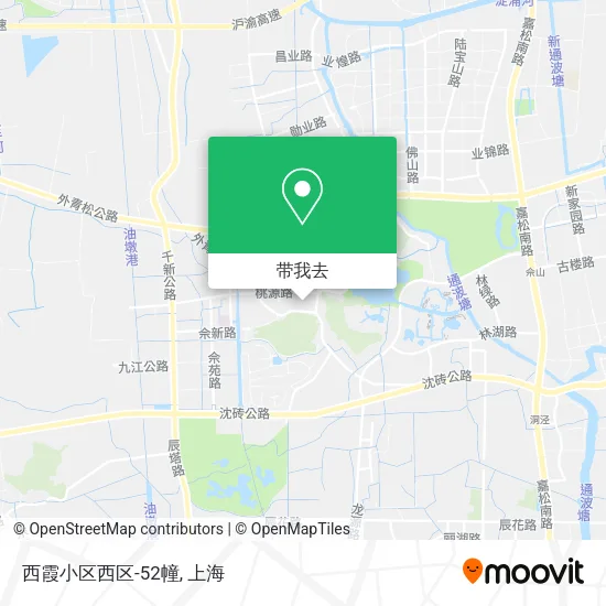 西霞小区西区-52幢地图