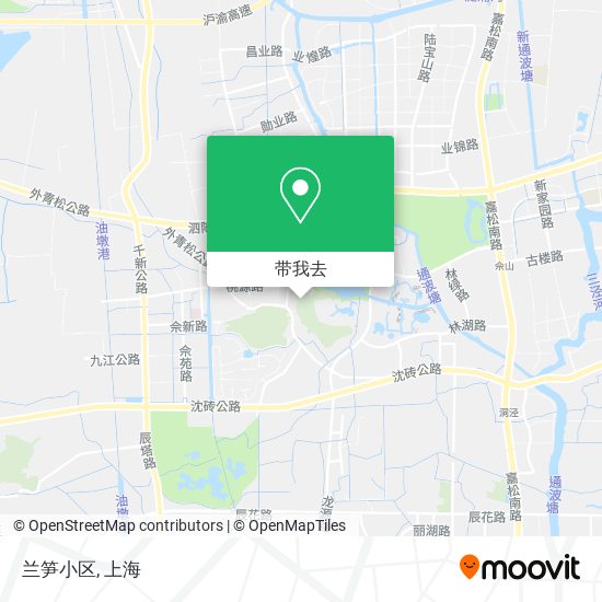 兰笋小区地图