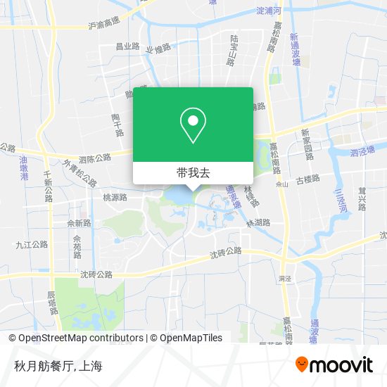 秋月舫餐厅地图