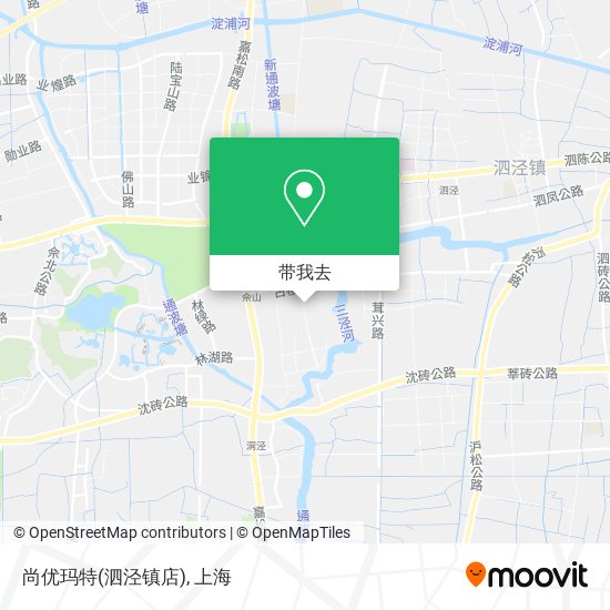 尚优玛特(泗泾镇店)地图