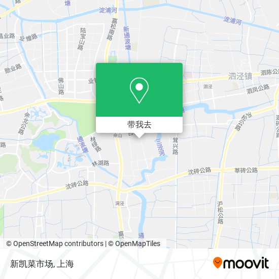 新凯菜市场地图