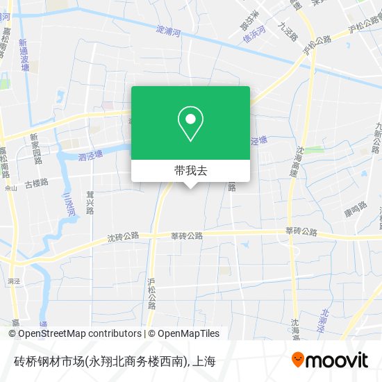 砖桥钢材市场(永翔北商务楼西南)地图