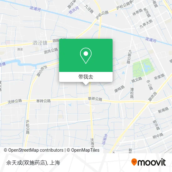 余天成(双施药店)地图