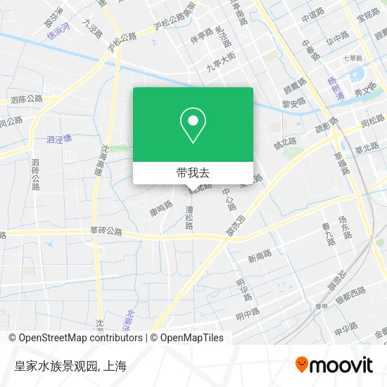 皇家水族景观园地图