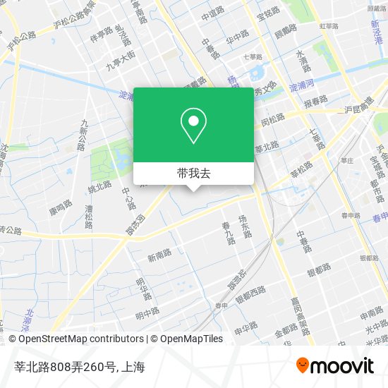 莘北路808弄260号地图