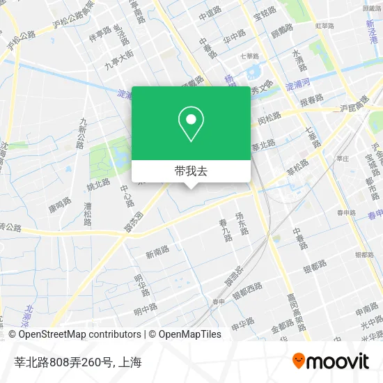 莘北路808弄260号地图