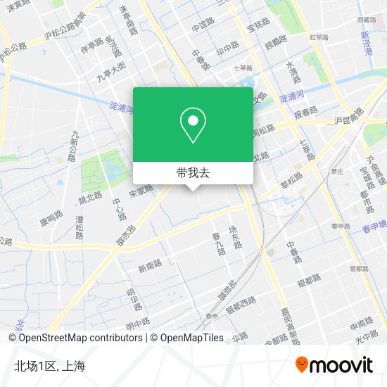 北场1区地图