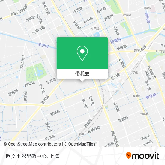 欧文七彩早教中心地图