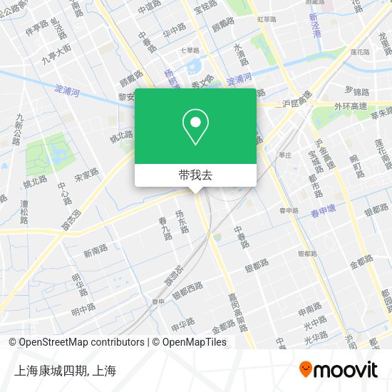 上海康城四期地图